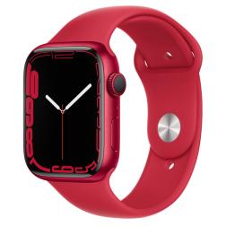 Apple Watch S7 41mm Red Aluminum Case / Red Sport Band