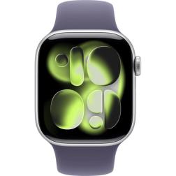 Apple Watch Series 11 42mm Silver Aluminum Case with Purple Fog Sport Band