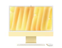 Моноблок Apple iMac 24 Retina 4,5K (M4, 10C CPU/10C GPU, 2024) Numeric Keyboard, 16 Гб, 512 Гб SSD, желтый (Z1EL000PE)