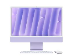 Моноблок Apple iMac 24 Retina 4,5K (M4, 10C CPU/10C GPU, 2024), 16 Гб, 512 Гб SSD, фиолетовый (Z1EU000T9)