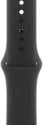 Apple Watch Series 11 46mm Space Gray Aluminum Case with Sport Band Black