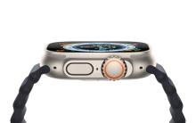 Apple Watch Ultra 2 (2024) 49mm Black Titanium Case with Tan Alpine Loop Medium
