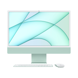 Apple iMac 24" Retina 4,5K, (M1 8C CPU, 8C GPU), 8 ГБ, 512 ГБ SSD, зеленый