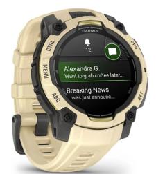 Умные часы Garmin Instinct 3 45mm Amoled, Citrine with Citrine Silicone (010-02936-42) HK