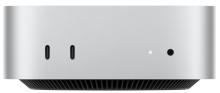 Apple Mac mini M4 2024 (10C CPU/10C GPU), 16 ГБ, 512 Гб SSD, серебристый (MU9E3)