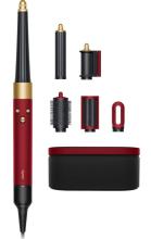 Мультистайлер Dyson Airwrap i.d. Straight+Wavy HS08, Red Velvet/Gold