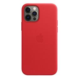 Кожаный чехол MagSafe для iPhone 12 Pro/iPhone 12, (PRODUCT)RED