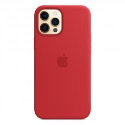 Силиконовый чехол MagSafe для iPhone 12 Pro Max, красный цвет (PRODUCT)RED