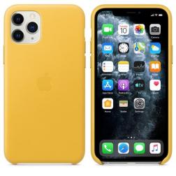 Кожаный чехол для iPhone 11 Pro, лимонный сироп