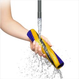 Пылесос Dyson V12S Detect Slim Submarine, Yellow/Nickel