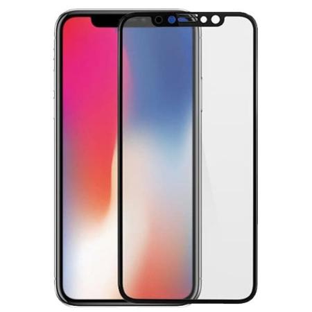 Защитное стекло 3D для iPhone X (Black)