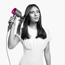 Dyson Supersonic hair dryer HD07 (Fuchsia/Nikel), фуксия