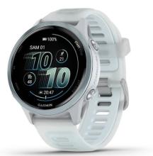 Смарт-часы Garmin Forerunner 570 42mm, Steinweiss/Cloud Blue Aluminium (010-02970-01)