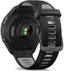 Умные часы Garmin Forerunner 965, темно-серый DLC титановый безель, с черным ремешком (010-02809-10)